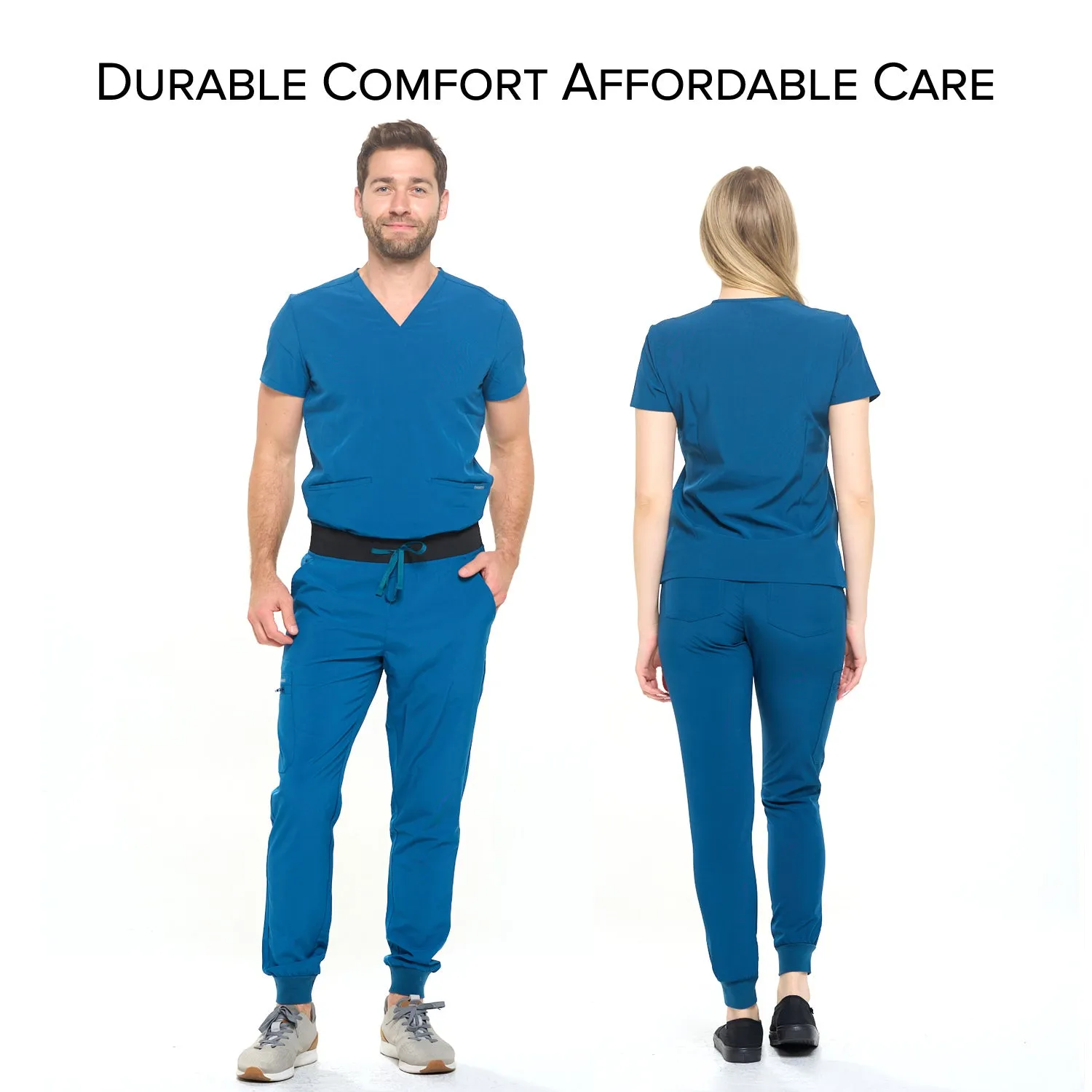 4-Way Stretch Unisex Jogger Scrubs Sets [FS2802]