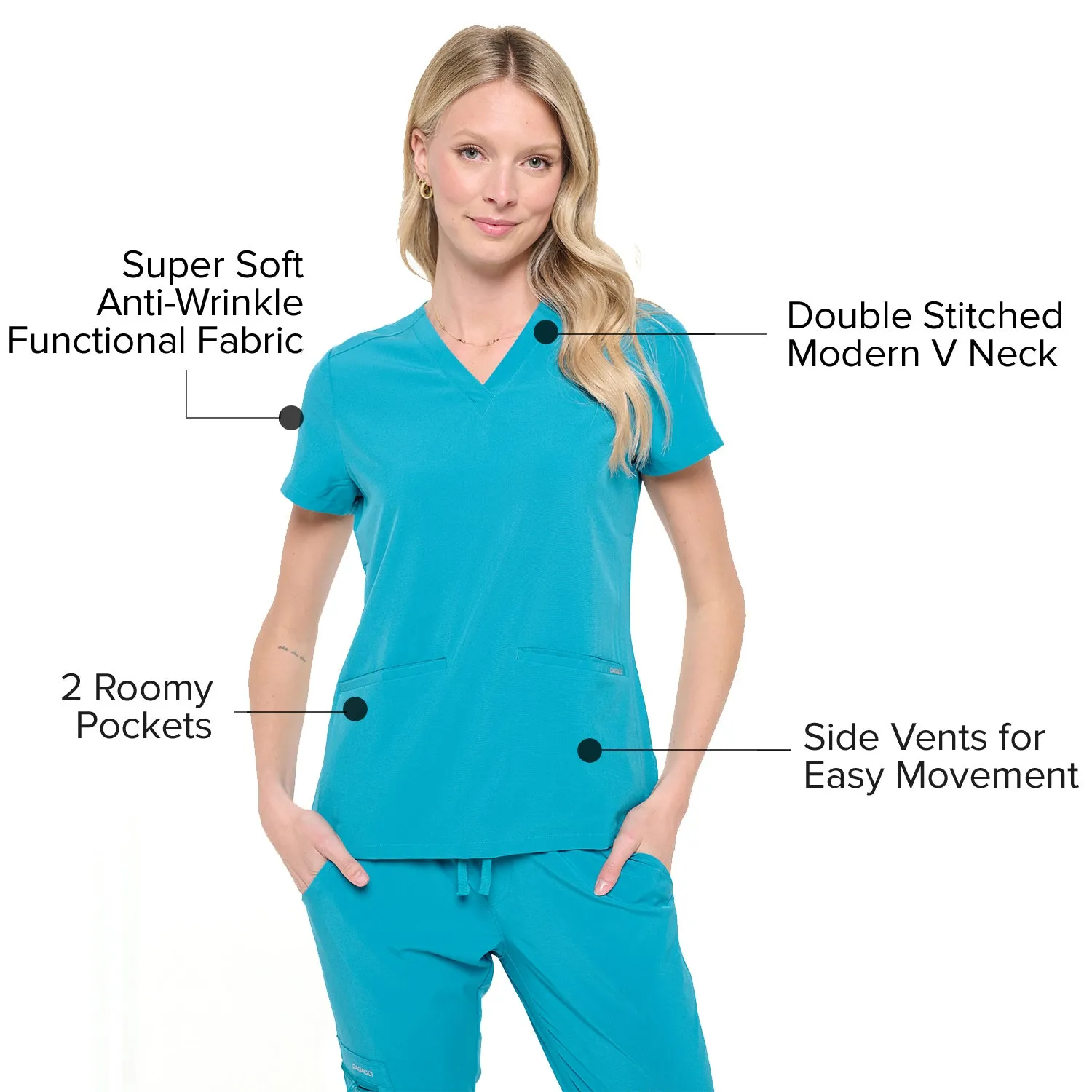 4-Way Stretch Unisex Jogger Scrubs Sets [FS2802]