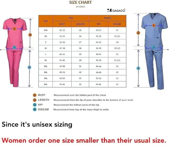 4-Way Stretch Unisex Jogger Scrubs Sets [FS2802]