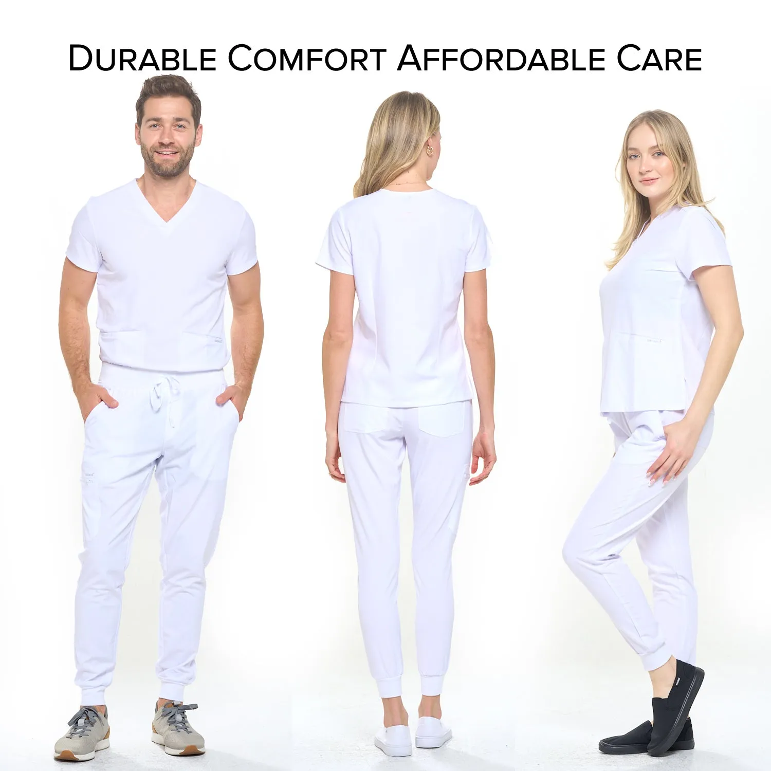 4-Way Stretch Unisex Jogger Scrubs Sets [FS2802]