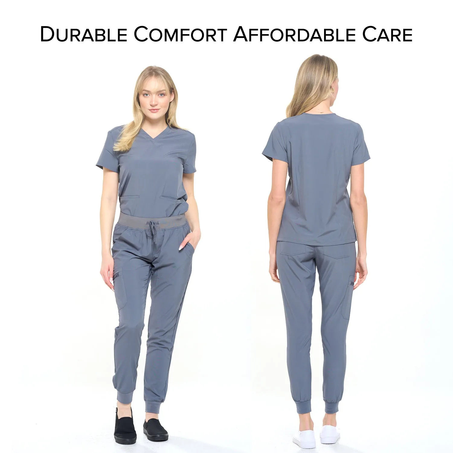 4-Way Stretch Unisex Jogger Scrubs Sets [FS2802]