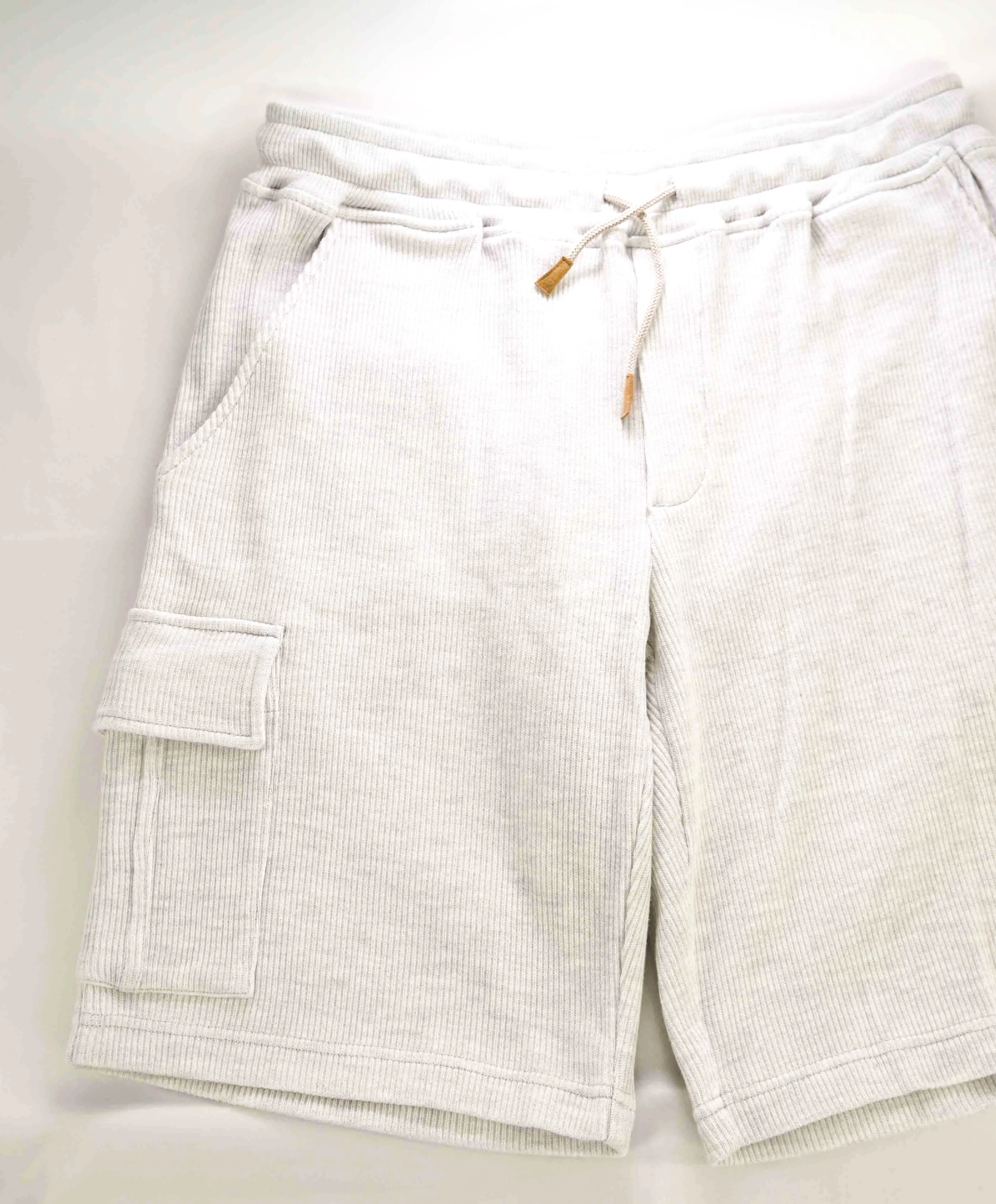 $695 ELEVENTY - Sweatshirt Style GRAY Bermuda Cargo Shorts Pants  - M