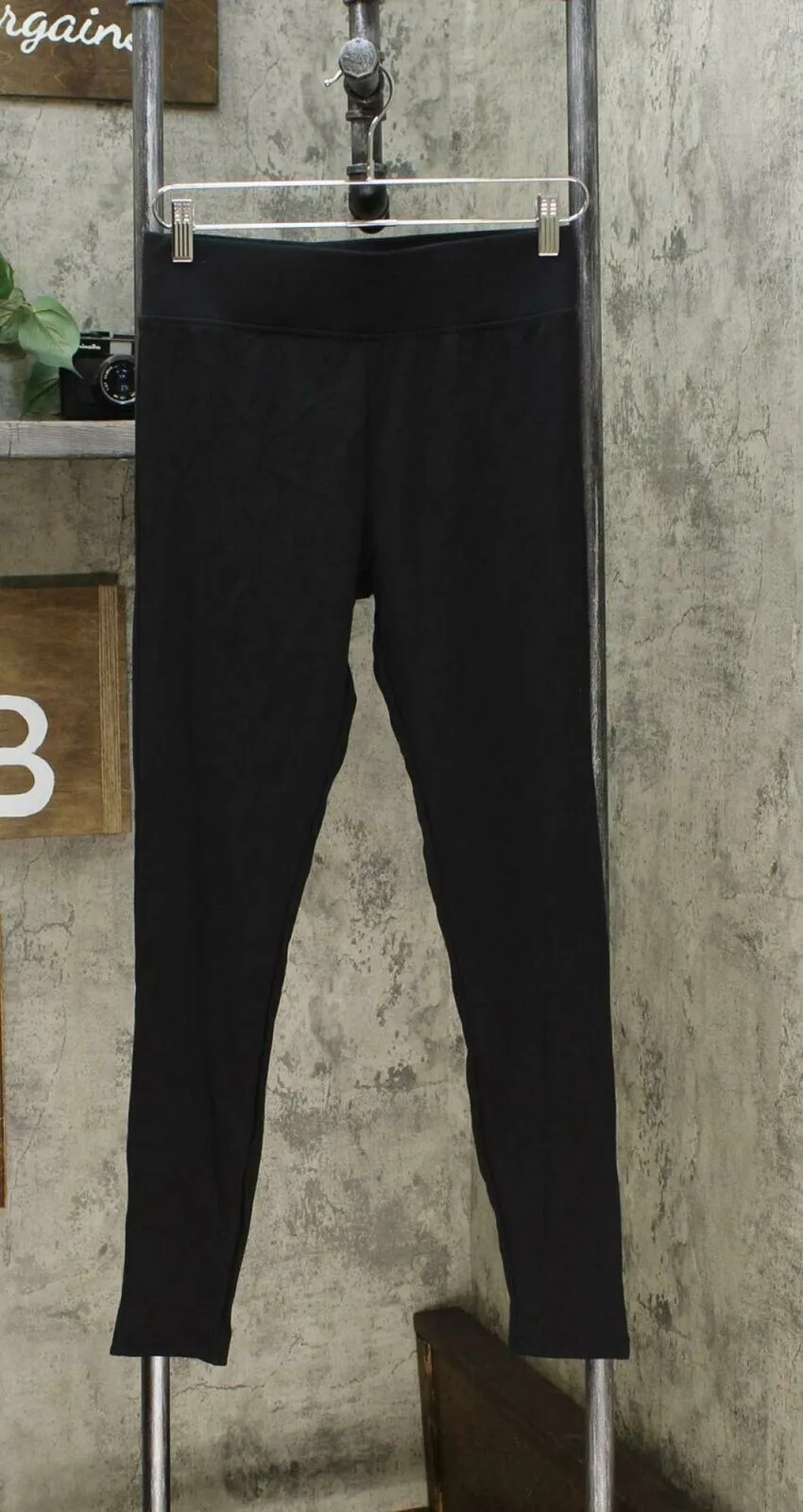 A New Day Women's High Waist Ponte Leggings Black Medium