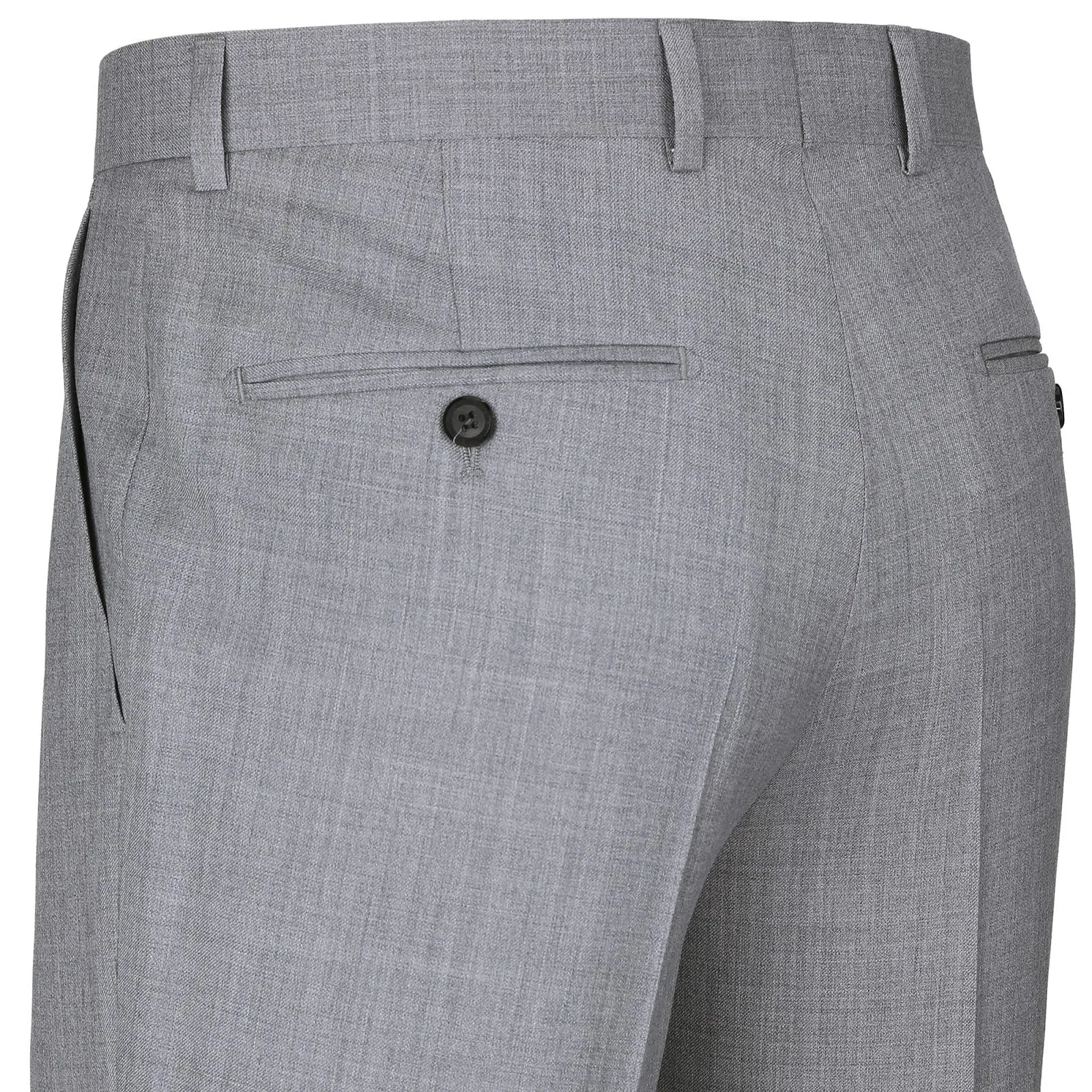 Alessandro Vitello by Renoir Grey 2-Piece Classic Fit Notch Lapel Wool Suit 508-5