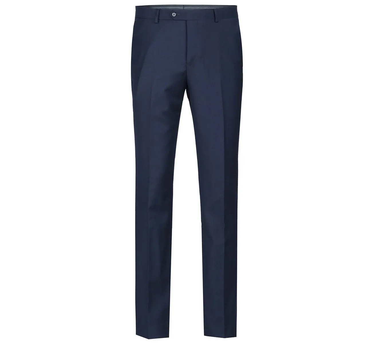 Alessandro Vitello by Renoir Navy 2-Piece Slim Fit Notch Lapel Wool Suit 508-19
