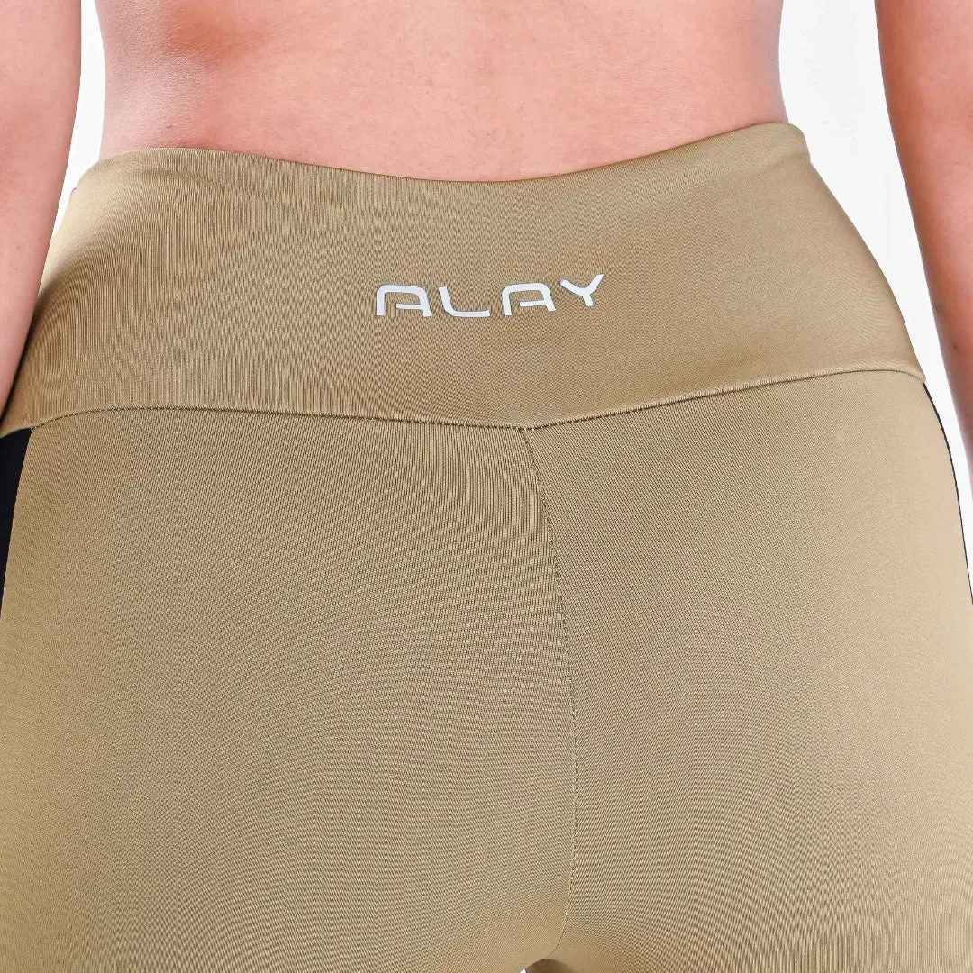 Allure Yoga Pants - Black/Brown