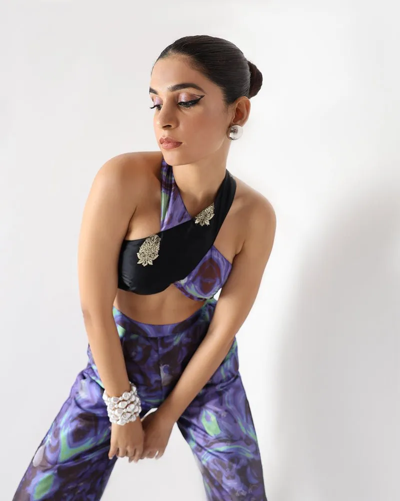 Aloha Silk Galaxy Co-ord Set
