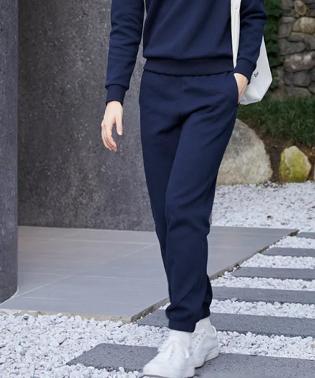 AVEN Basic Line Jogger Pants - Navy