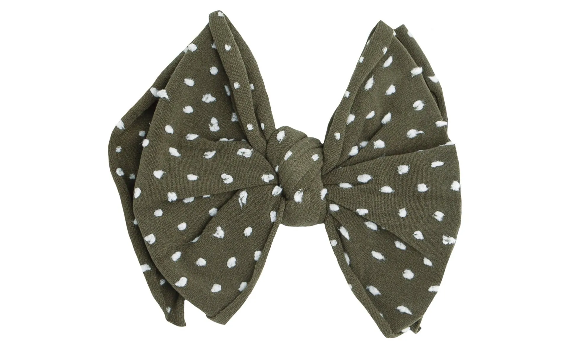 Baby Bling Artichoke Dot SHAB-BOW-LOUS Clip
