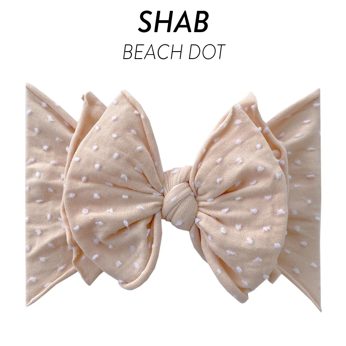 Baby Bling Beach Dot SHAB-BOW-LOUS