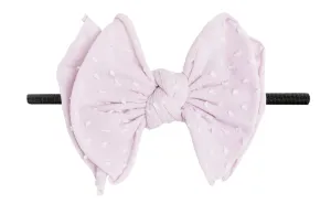 Baby Bling Thistle Dot / Black SHAB-BOW-LOUS Skinny Headband