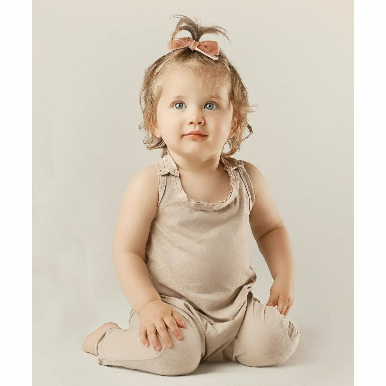 Baby Romper Tan