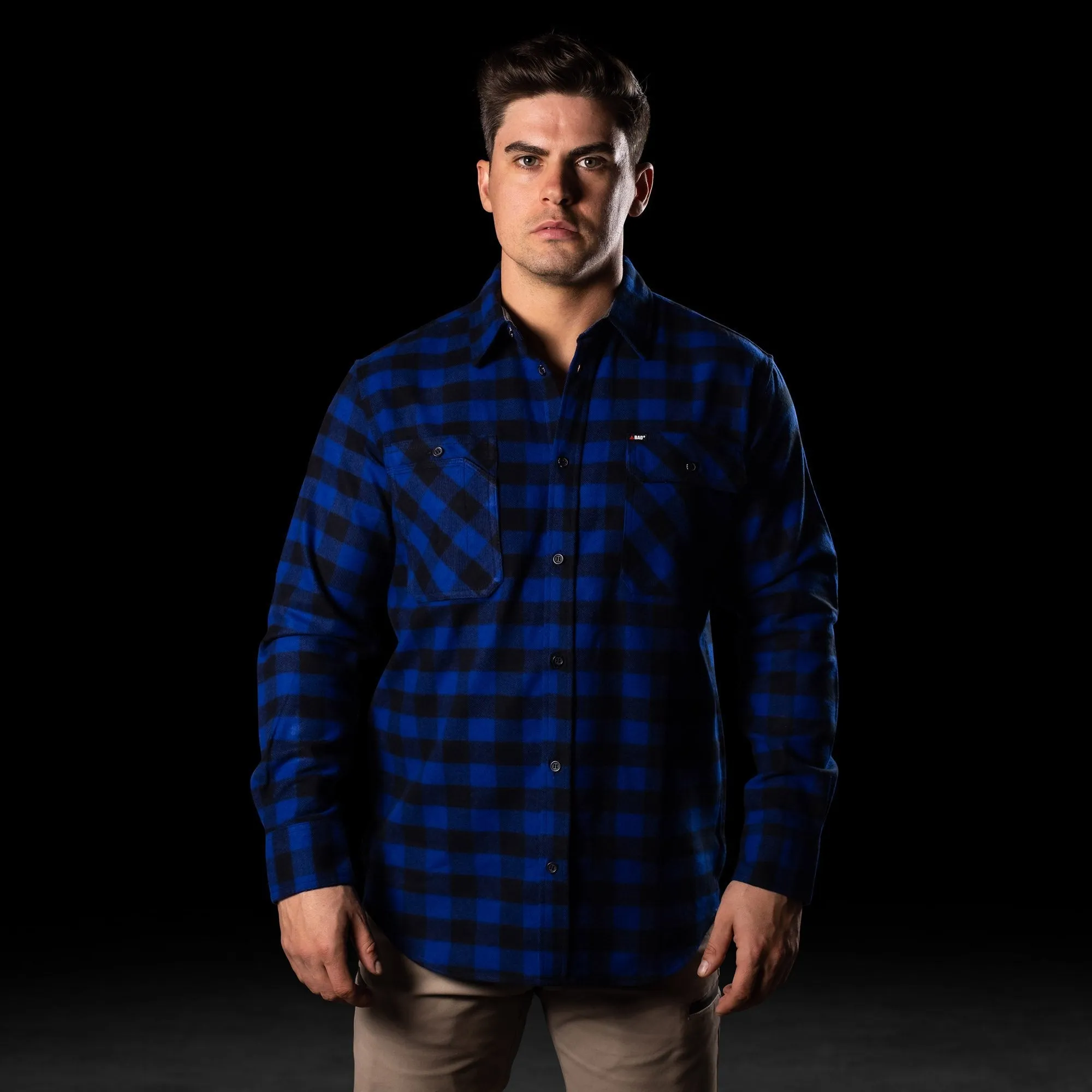 BAD® FLANNELETTE CHECK L/S SHIRT