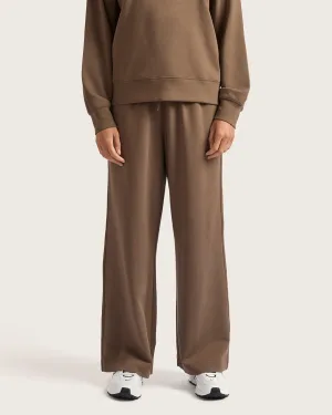 Bamboo CloudKnit Women's Straight Leg Sweat Pants - Oyster