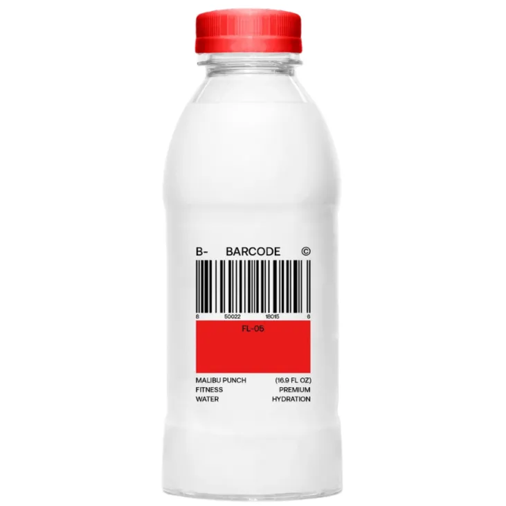 Barcode - 'FL-05' Malibu Punch Fitness Water (16.9OZ)