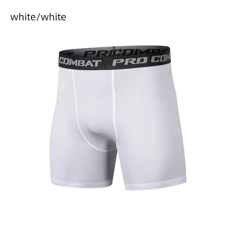 Basketball Capri Pants Tight Leggings Multi-Color Men's Sports High-Elastic Quick-Drying Breathable Training Pant White Running Compression Pants