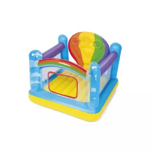 Bestway 69" X 68" X 54"/1.75M X 1.73M X 1.37M Jumpin' Balloon Bouncer (Contents:1 bouncer,3 inflatable ring,repair patch,4 foot pins)