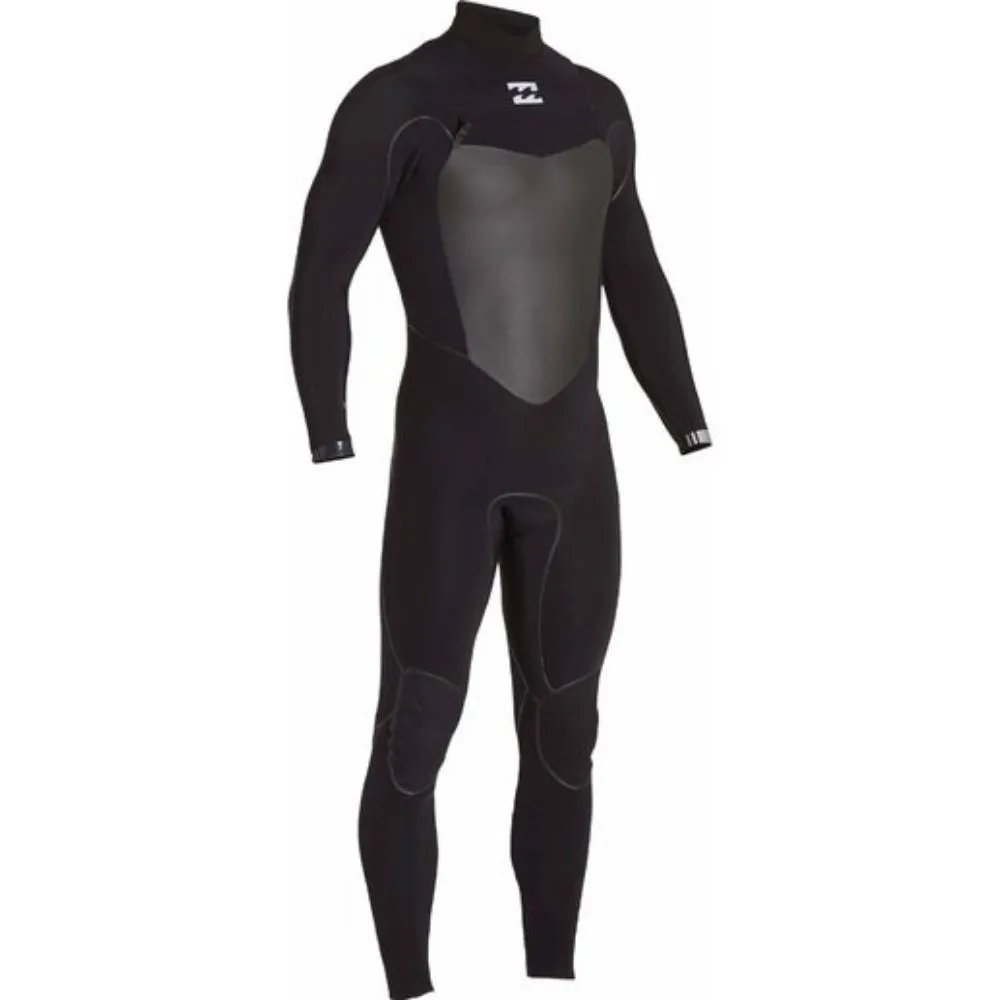 BILLABONG FURNACE CARBON X 3/2 CHEST ZIP BLACK