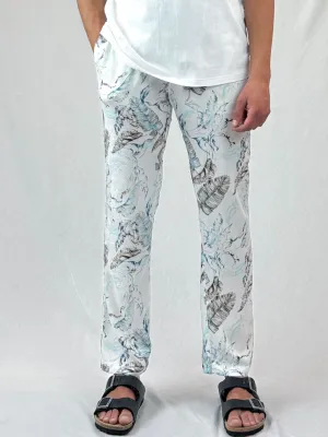 Blue Lagoon Cotton/Rayon Resort Pant - Relaxed Fit