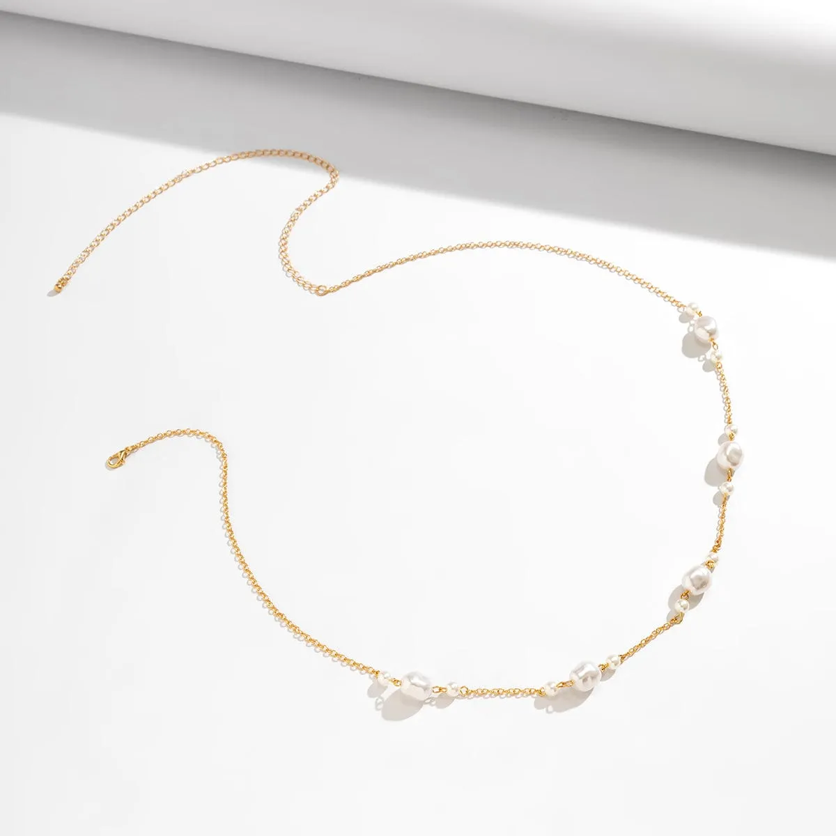 Bohemian Irregular Pearl Waist Chain