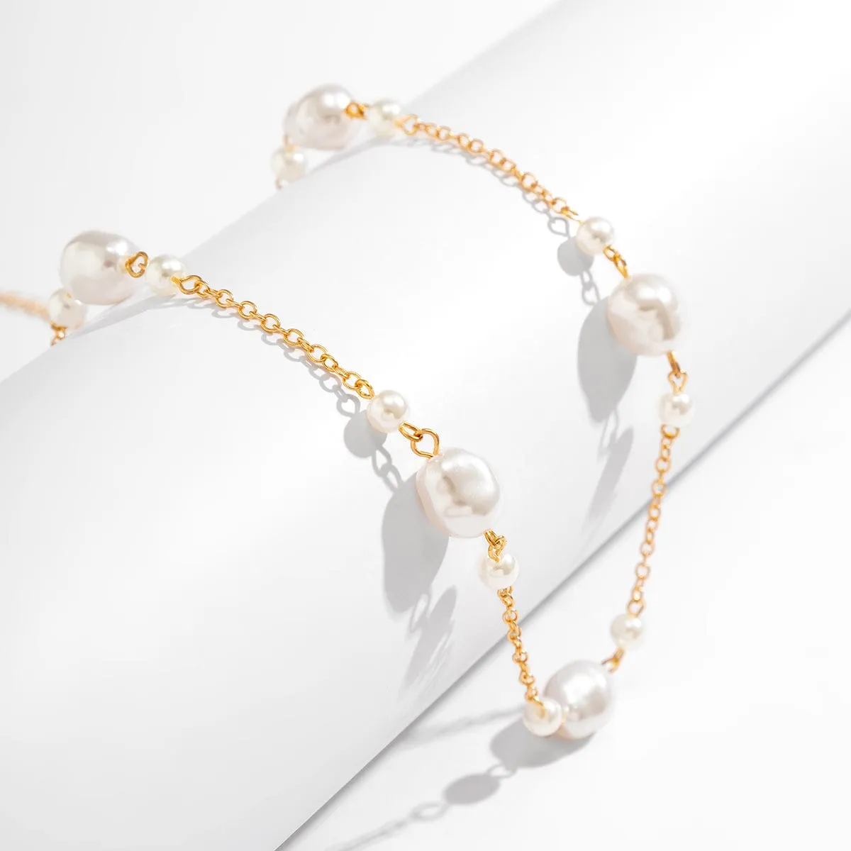 Bohemian Irregular Pearl Waist Chain