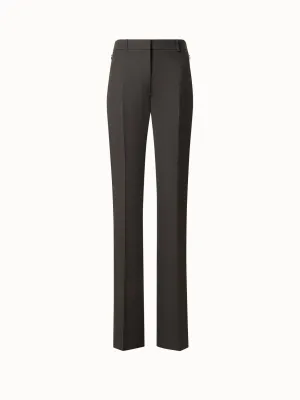 Bootcut Wool Stretch Flannel Pants