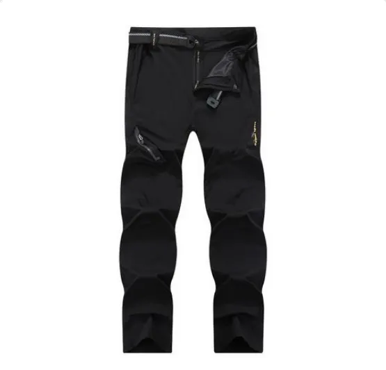 Cavalry Walf Elastic Quick Dry Hiking Pants, Men's Summer Mountain Climbing Cycling Trousers Trekking Sport Outdoor Fits