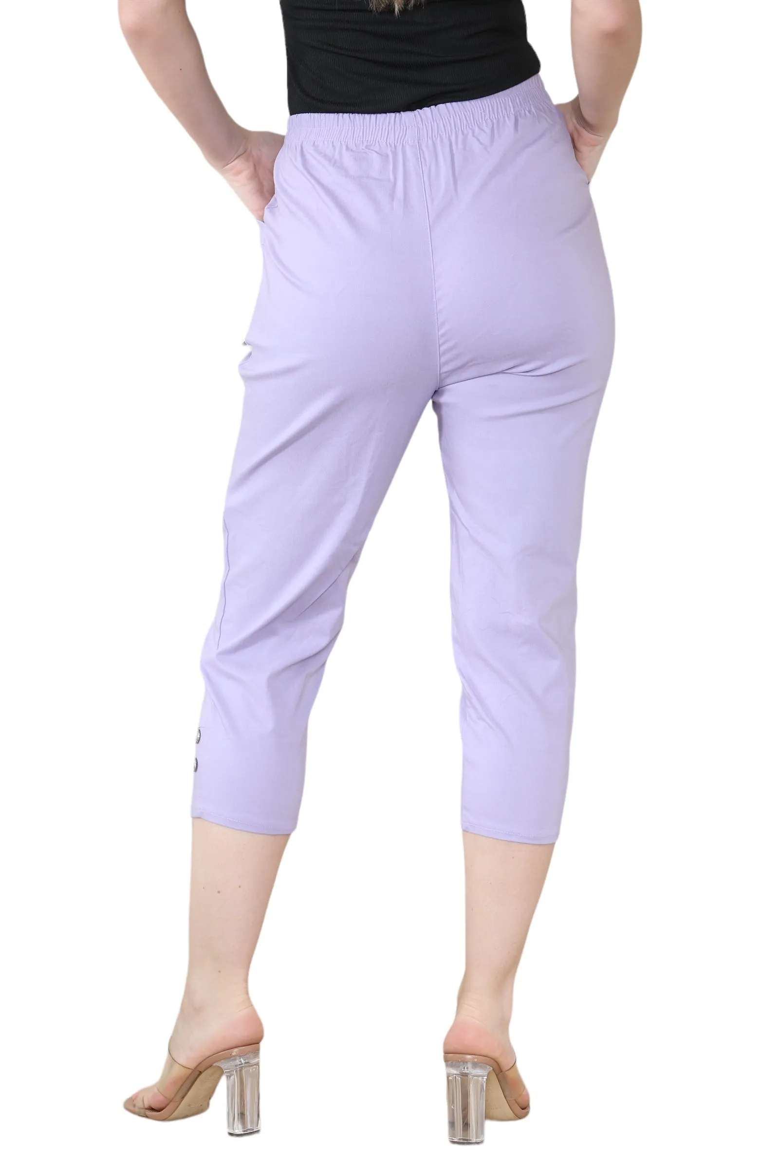 Cherry Berry Capri Trousers