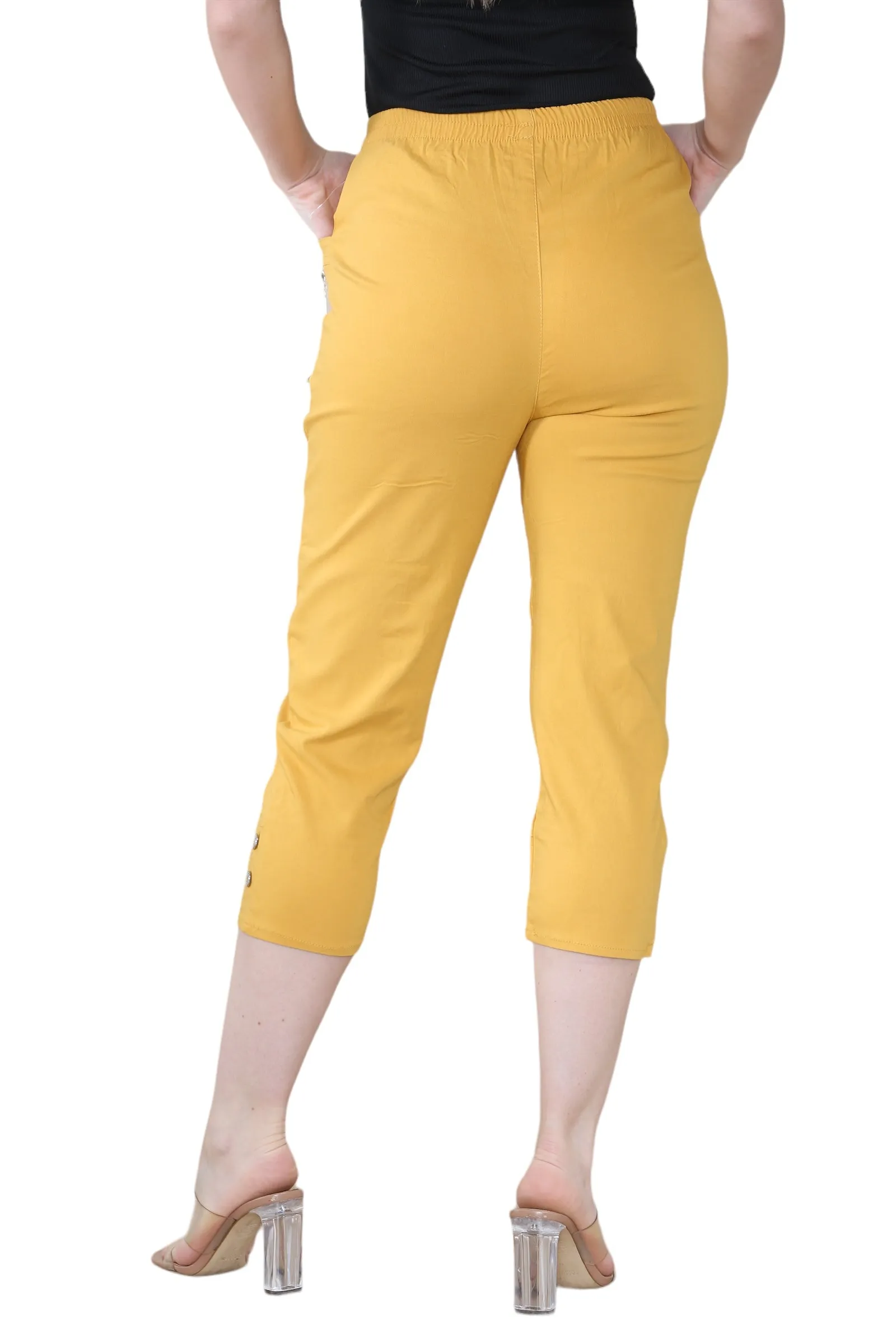 Cherry Berry Capri Trousers