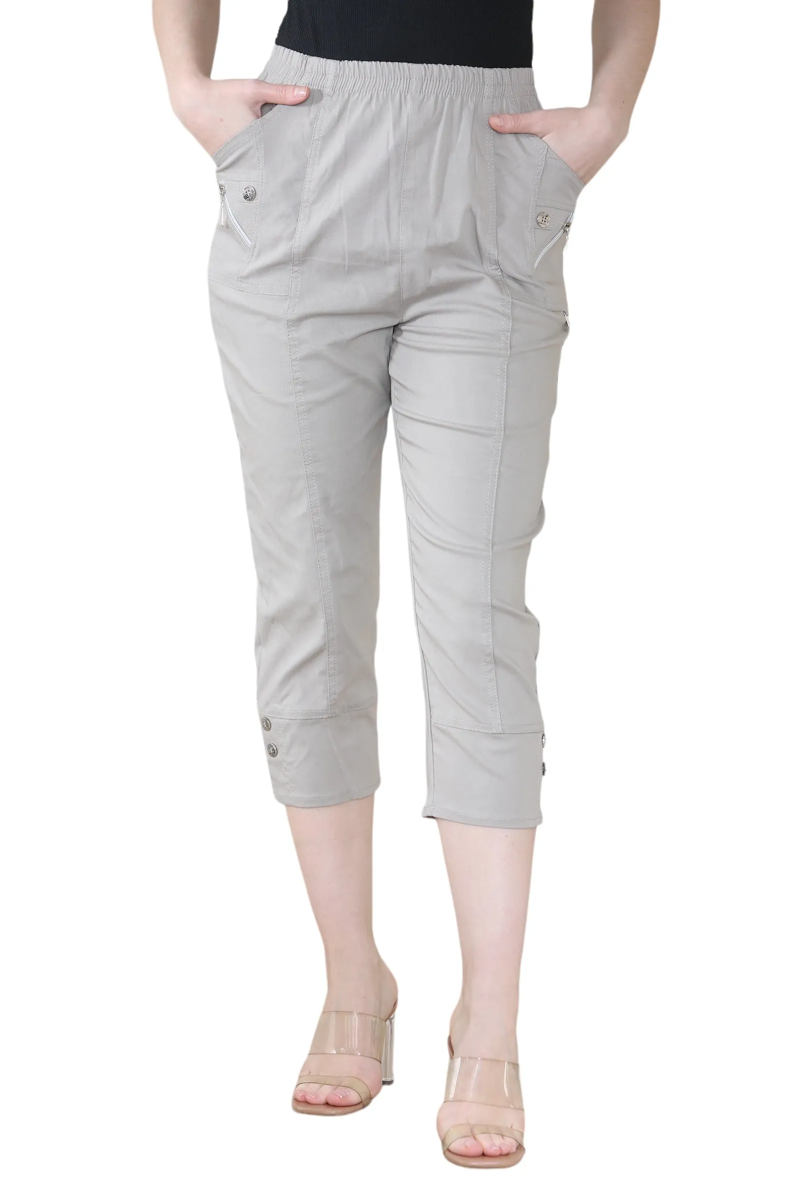 Cherry Berry Capri Trousers