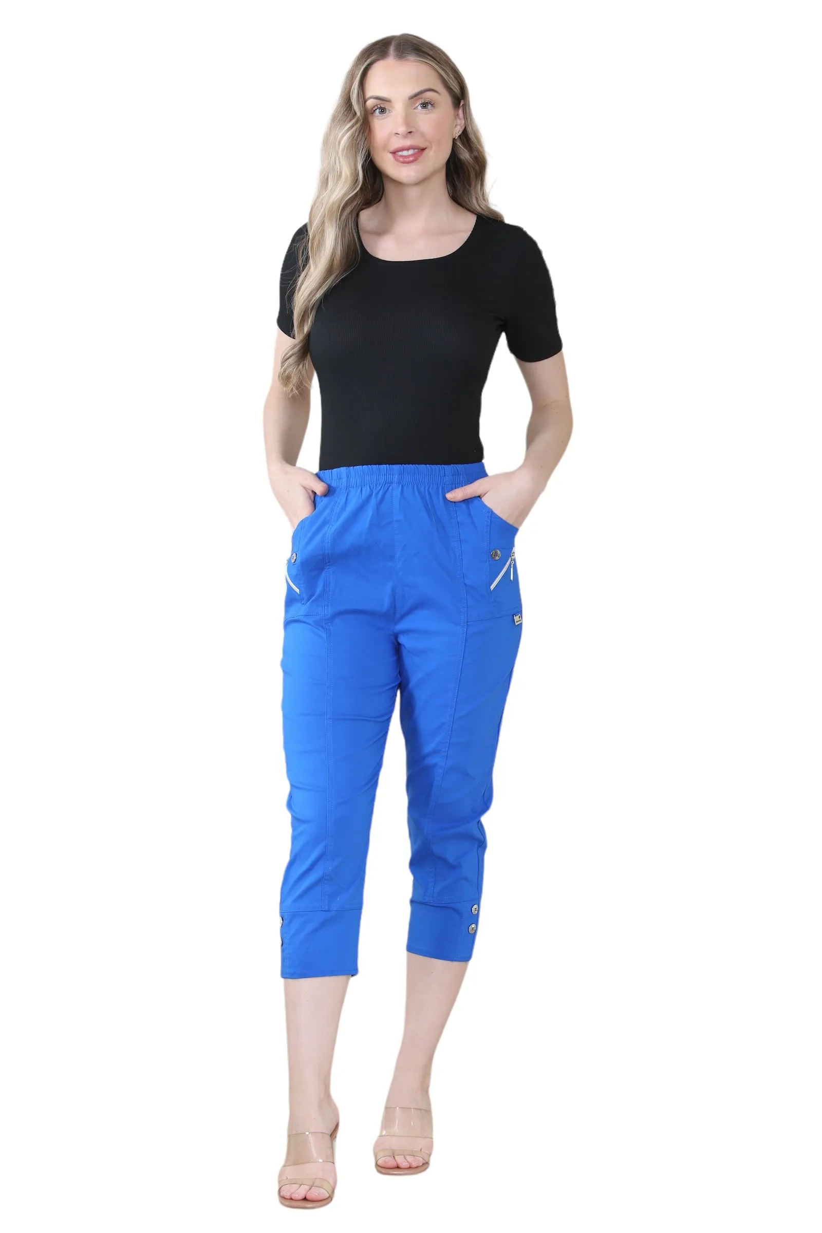 Cherry Berry Capri Trousers