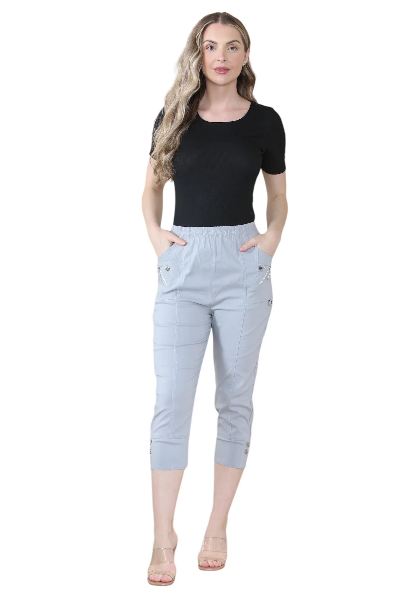 Cherry Berry Capri Trousers