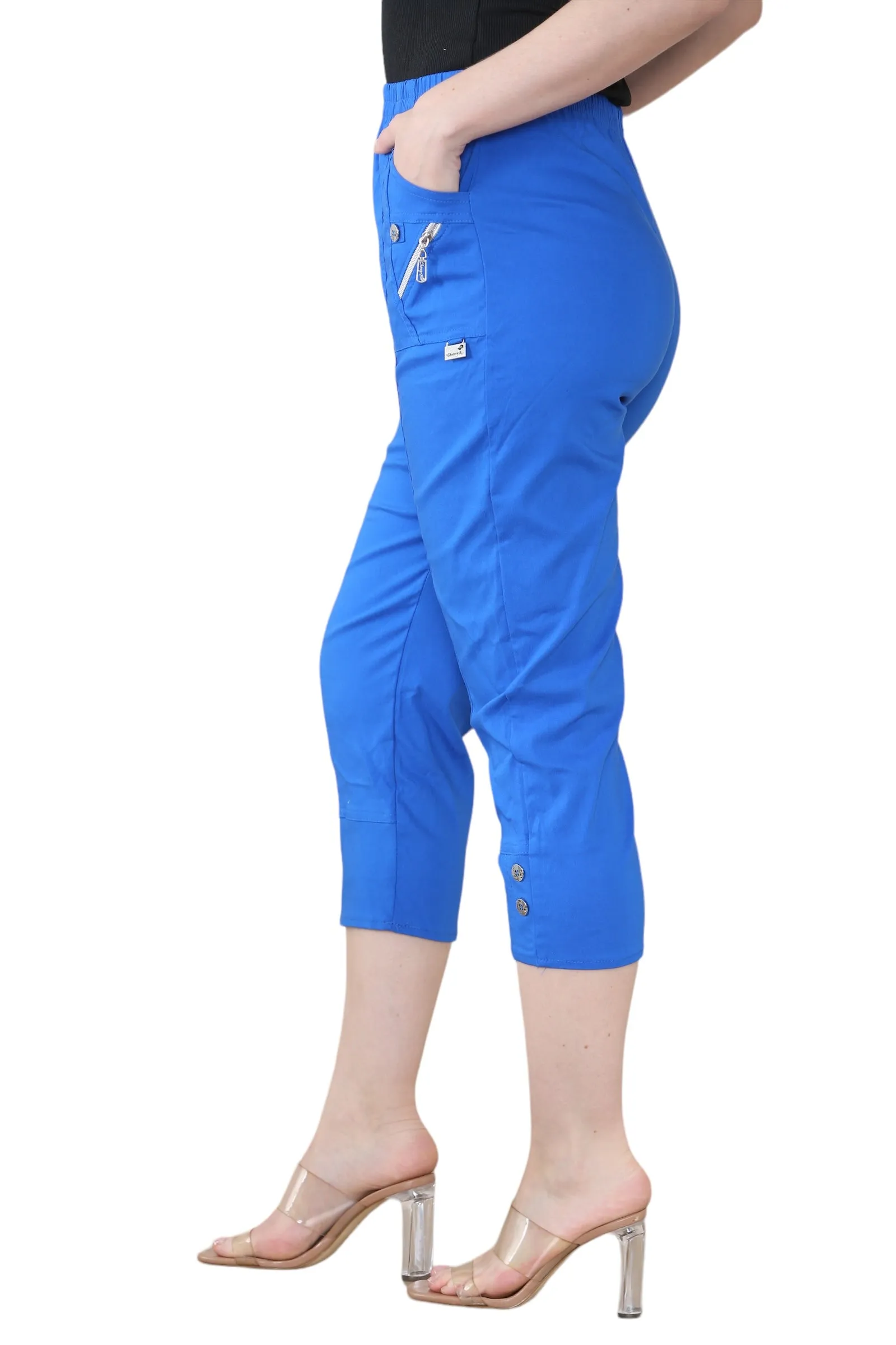 Cherry Berry Capri Trousers