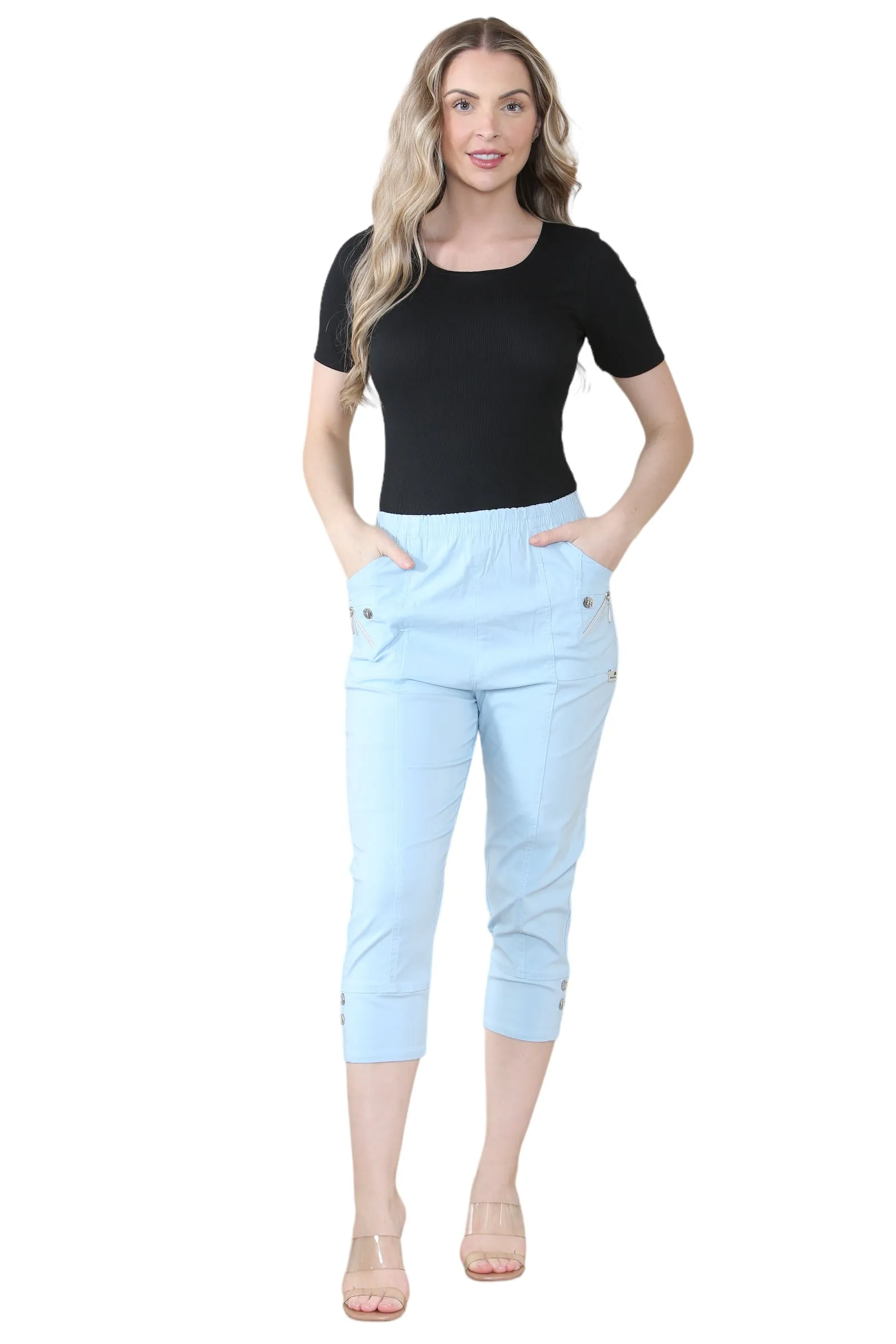 Cherry Berry Capri Trousers