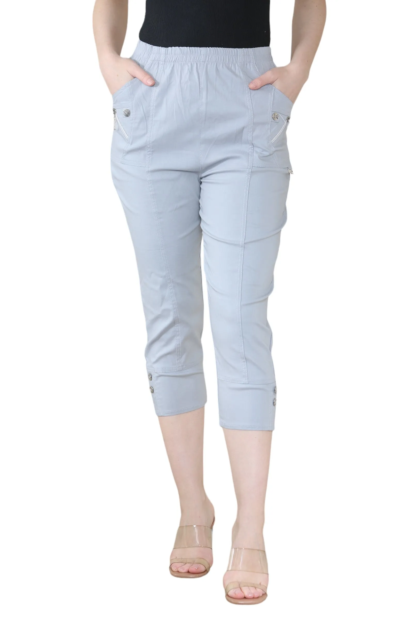Cherry Berry Capri Trousers