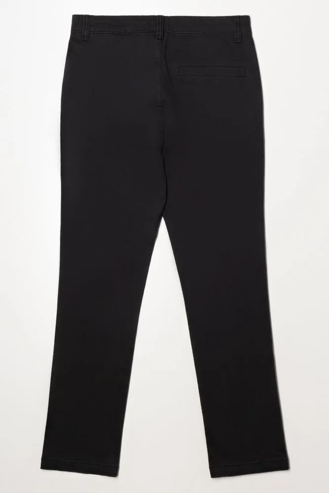 Chino Trousers Black