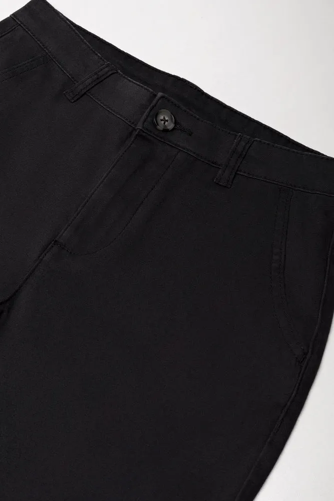 Chino Trousers Black