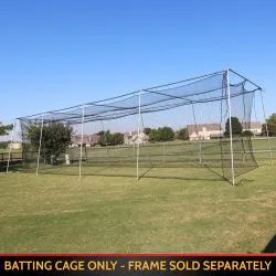 CIMARRON SPORTS- #24 TWISTED POLY BATTING CAGE NET (50X12X10)