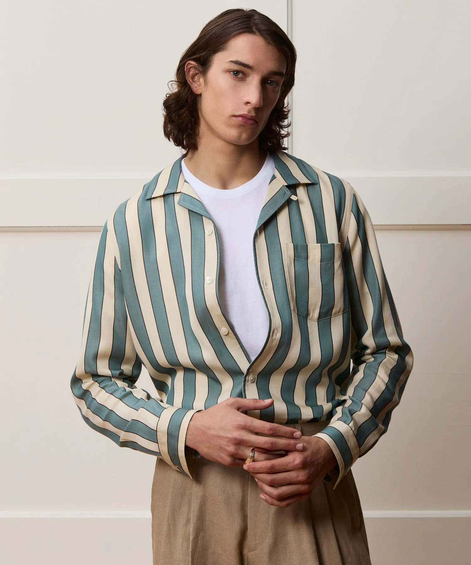 Classic Fit Rayon Hollywood Shirt