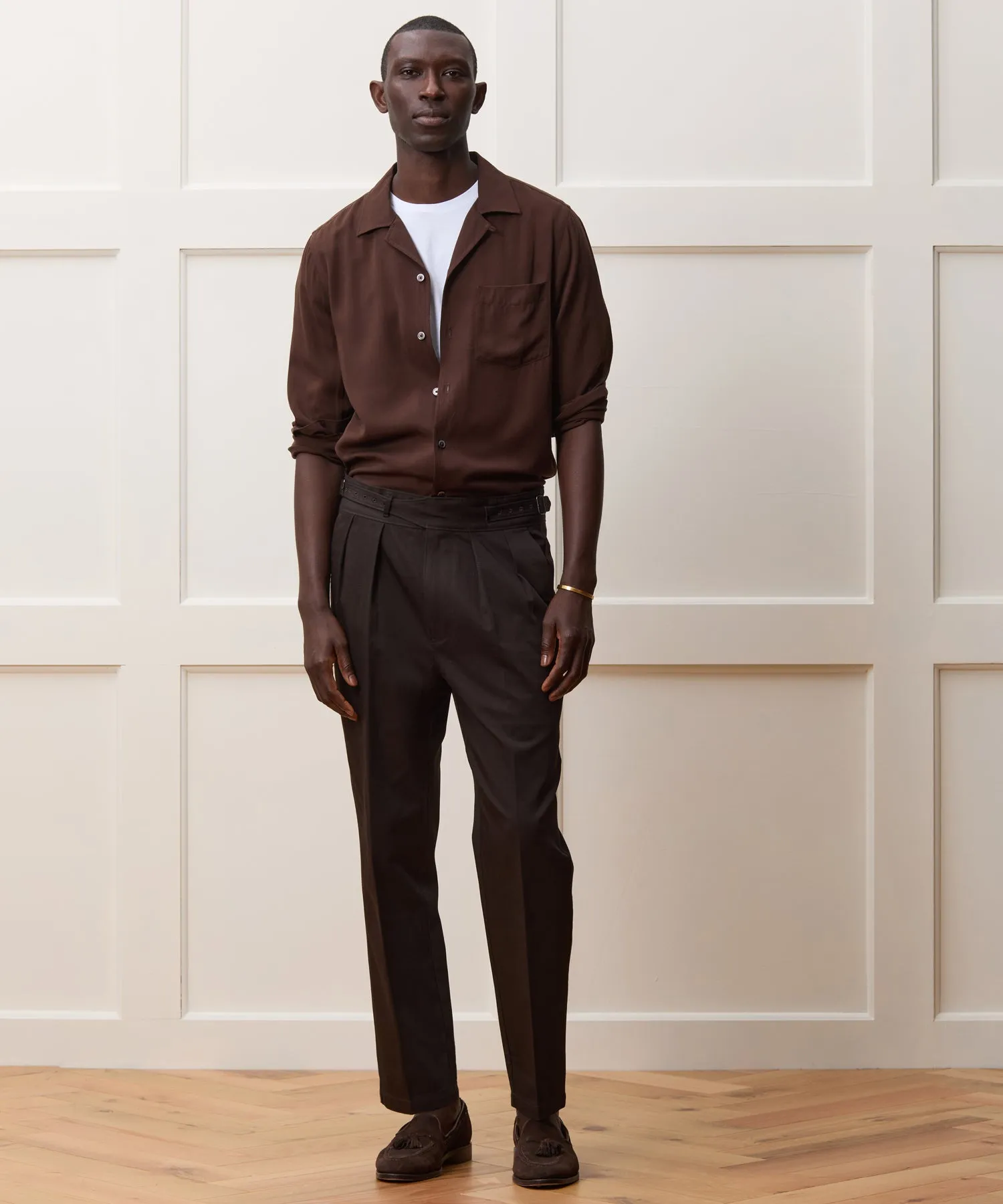 Classic Fit Rayon Hollywood Shirt