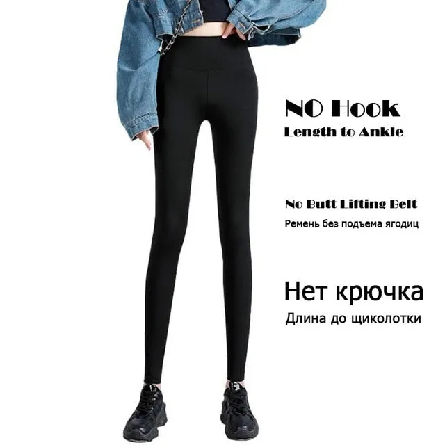 Cloud Hide Women Yoga Pants High Waist Trainer Sports Leggings Gym Tights Running Trouser Workout Tummy Control Panties S-XXXL