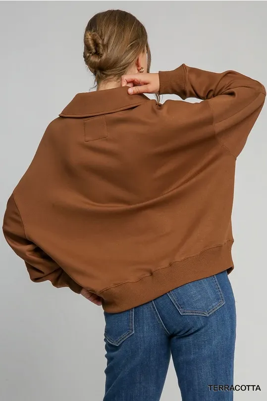 Collared Luxeknit Top