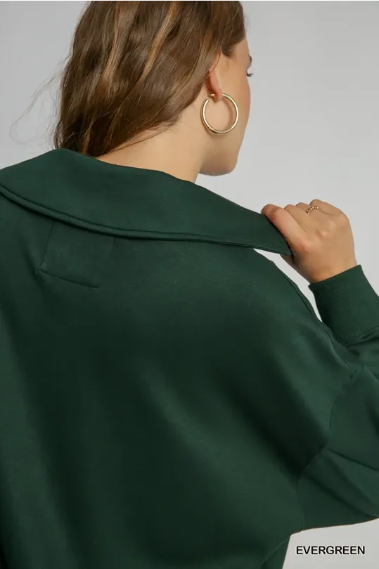 Collared Luxeknit Top