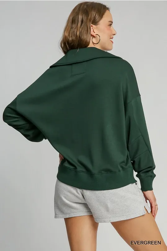 Collared Luxeknit Top