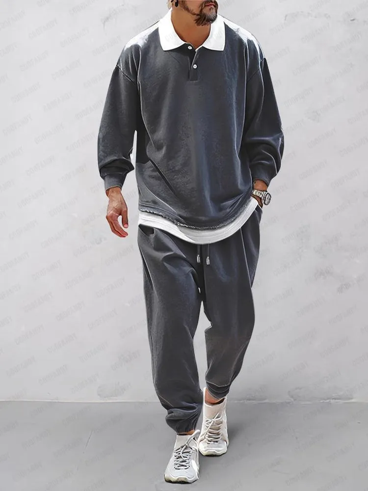 Comfort Fake 2-Piece Sports Set (Live Only)