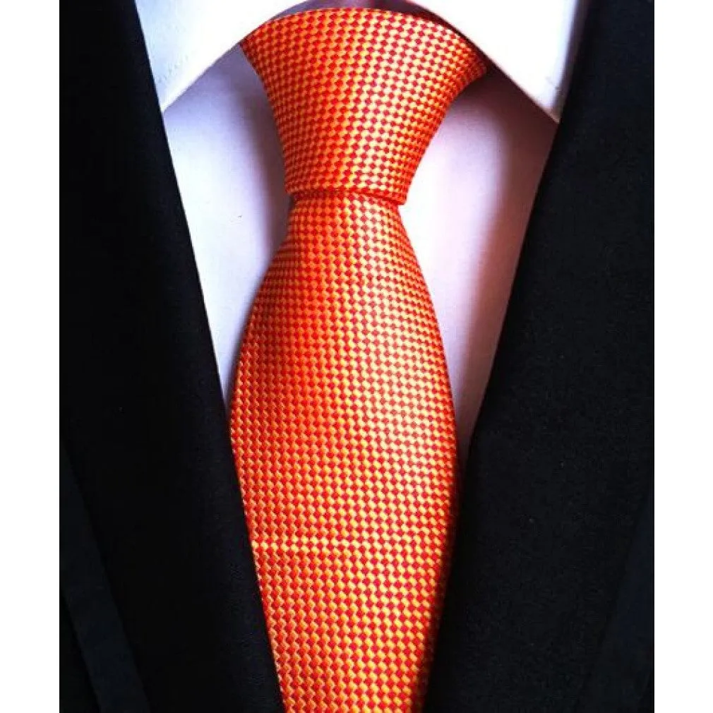 ContiNent 33 Fashion Neckties Classic Men's Stripe Yellow Navy Blue Wedding Ties Jacquard Woven 100% Silk Men Solid Tie Polka Dots Neck Ties
