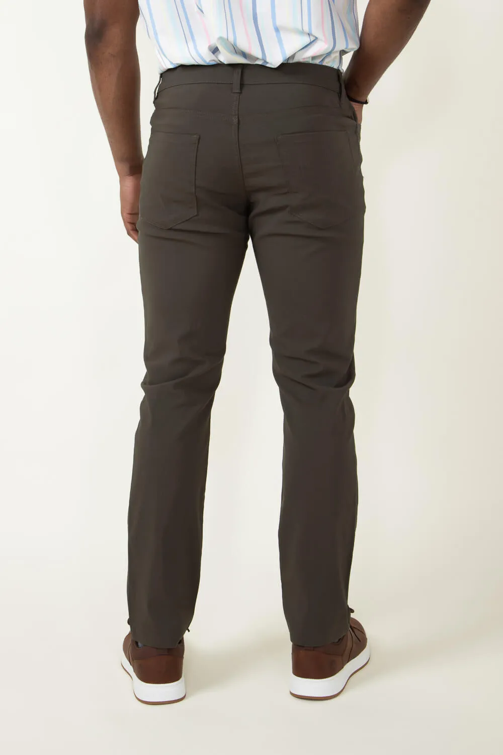 Copper & Oak Momentum Zip Pants for Men in Green |  K2F901-312-DARKOLIVE