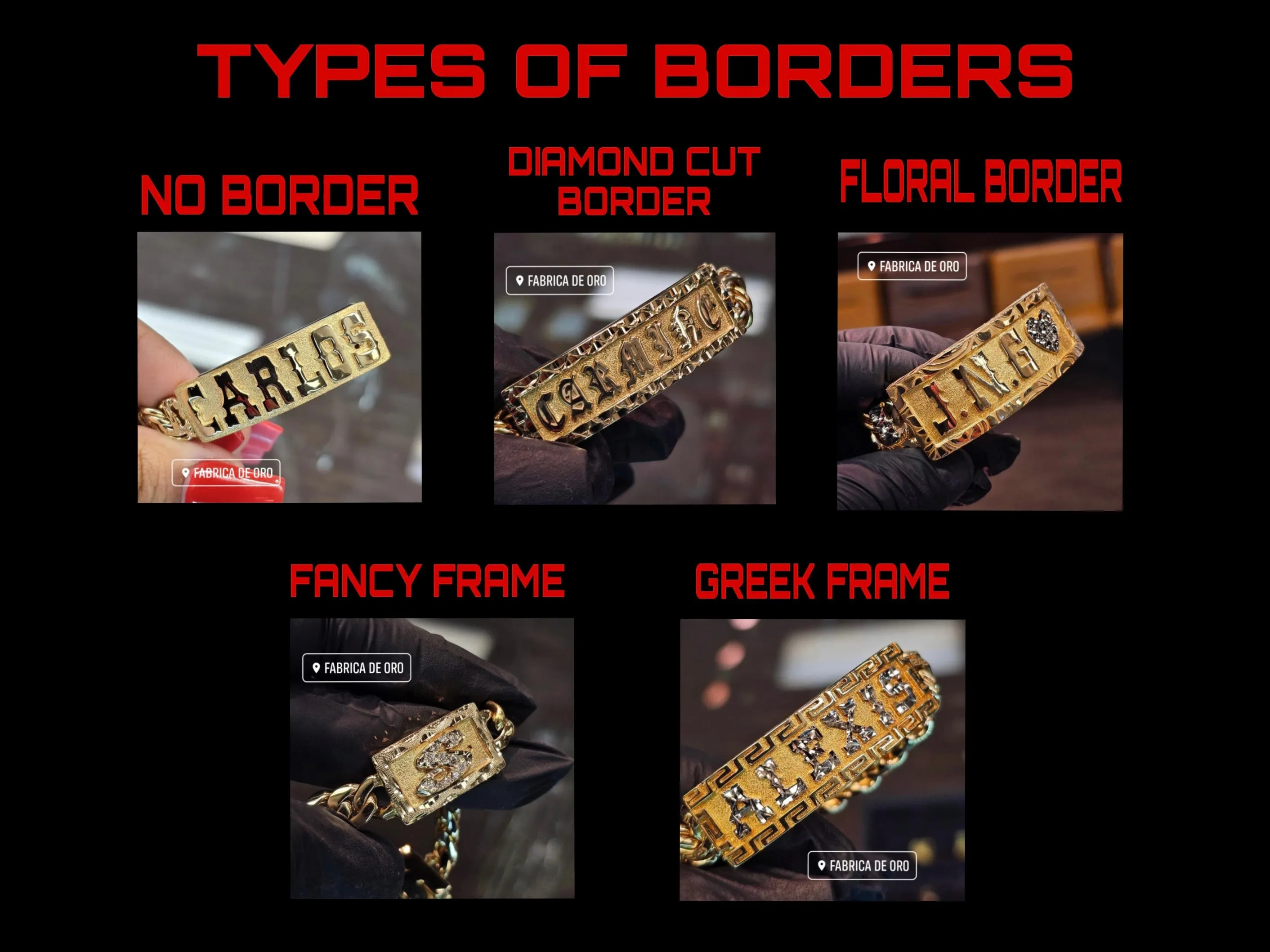 Custom Double Dimension Chino Link Bracelet
