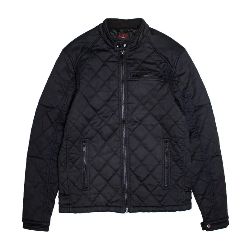 Cutty Men Joel Denim Jacket - Black