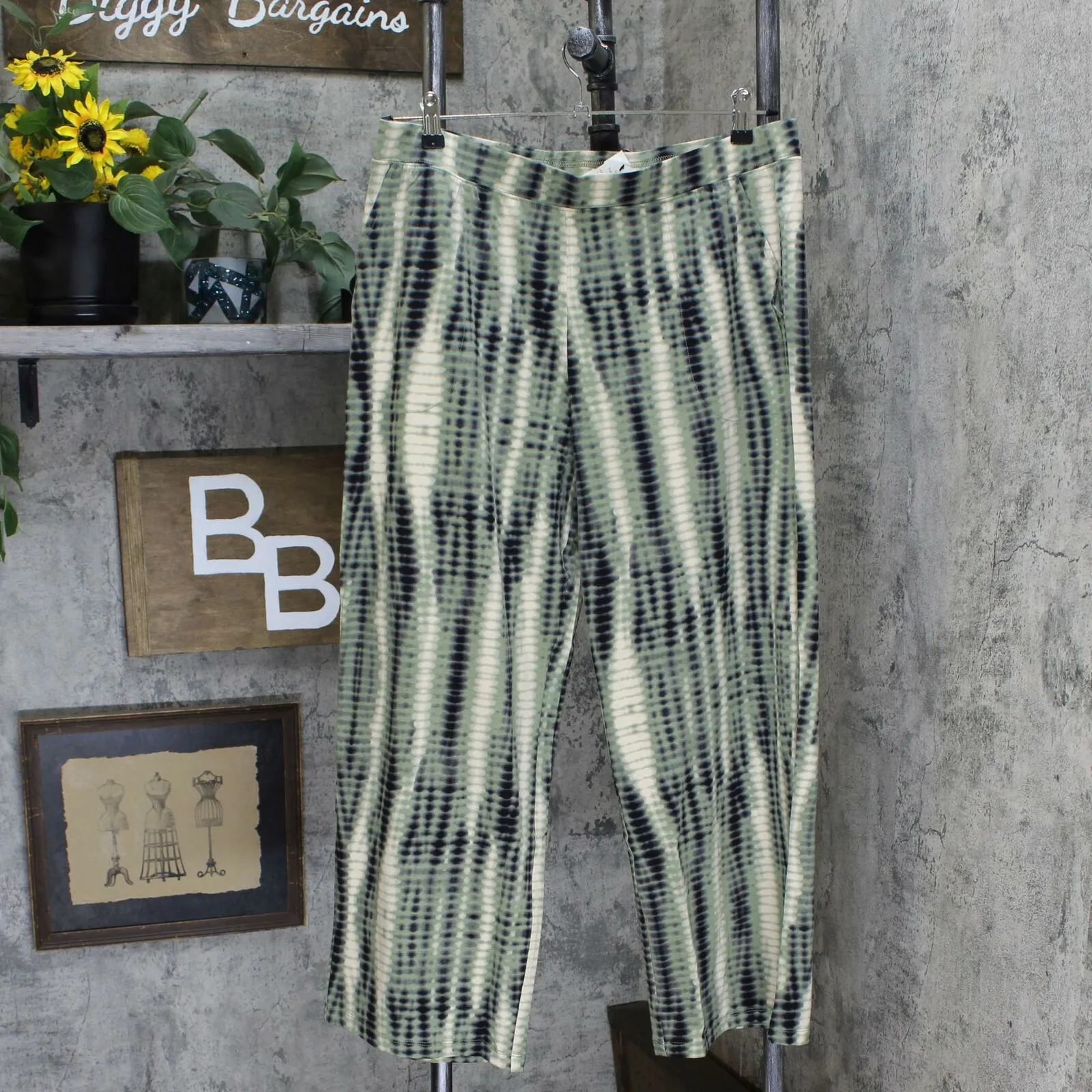 Denim & Co. Women's Petite Pull On Wide Leg Knit Beach Pants